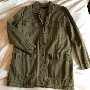 Army green jacket